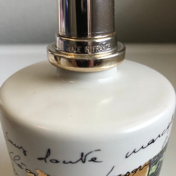 NWT LAMPE BERGER Paris Porcelain Fragrance Lamp Ltd Ed POEM by Stephano Poletti - Picture 5 of 6